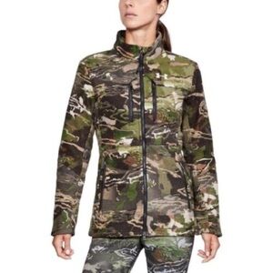 Under Armour UA Ridge Reaper Camo Jacket Mid Season Wool Hunting Women’s XL NWT